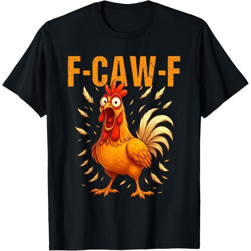 F-Caw-F Funny Chicken Humor Quote Rooster Meme T-Shirt Hoodie, Sweatshirt | UrbanDripWear.com