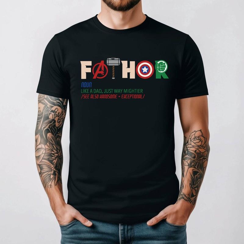 FATHOR Shirt, Avengers Shirt, Fathor Definition Shirt, Funny Father's Day Tee, Dad Gift Hoodie, Sweatshirt