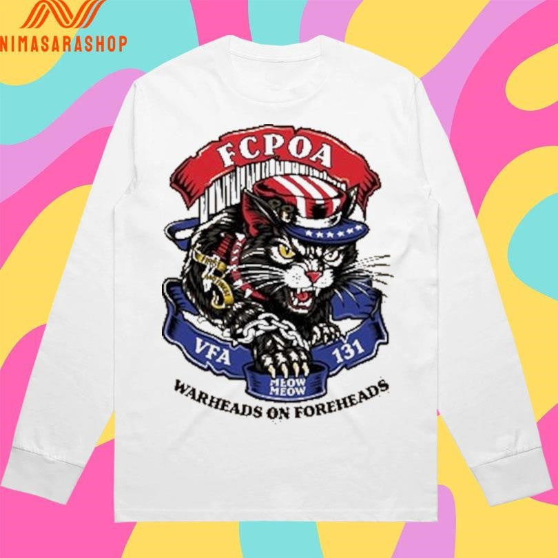 FCPOA VFA-131 Meow Warheads On Foreheads Shirts