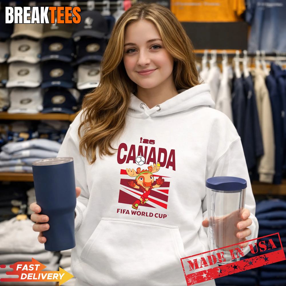 FIFA World CUP26 Canada Mascot Ball T-Shirt – Catch the Fever!