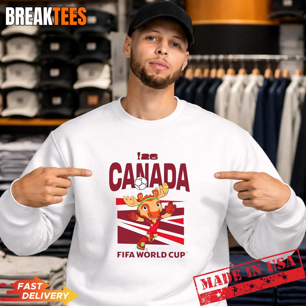 FIFA World CUP26 Canada Mascot Ball T-Shirt – Catch the Fever!