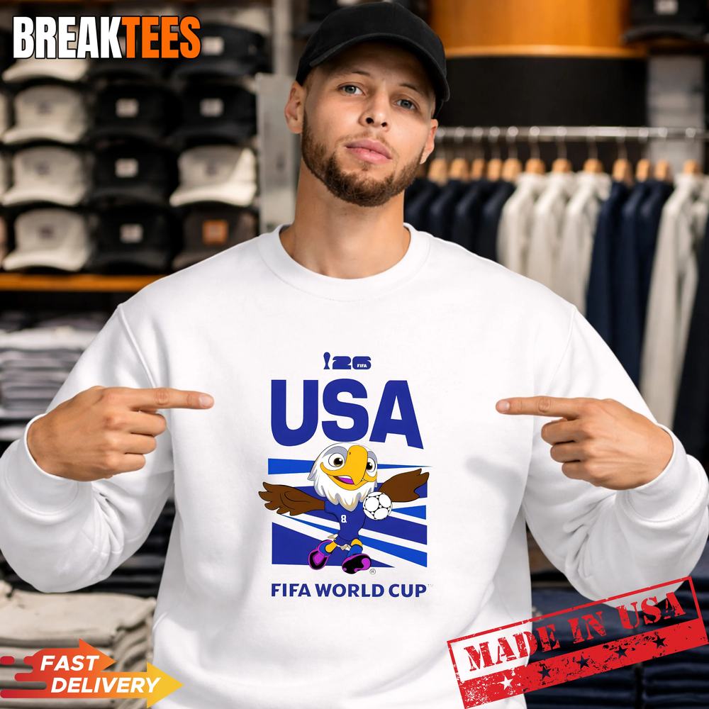 FIFA World CUP26 USA Mascot Ball T-Shirt – Feel the Excitement!