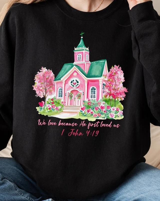 FIRST LOVED FOREVER LOVED Unisex NuBlend Crew Sweatshirt T-Shirts, Hoodie | UrbanDripWear.com