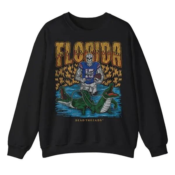 FLORIDA FOOTBALL Sweatshirt Graphic Unisex Women & Men All Size Tops T-Shirts, Hoodie | UrbanDripWear.com