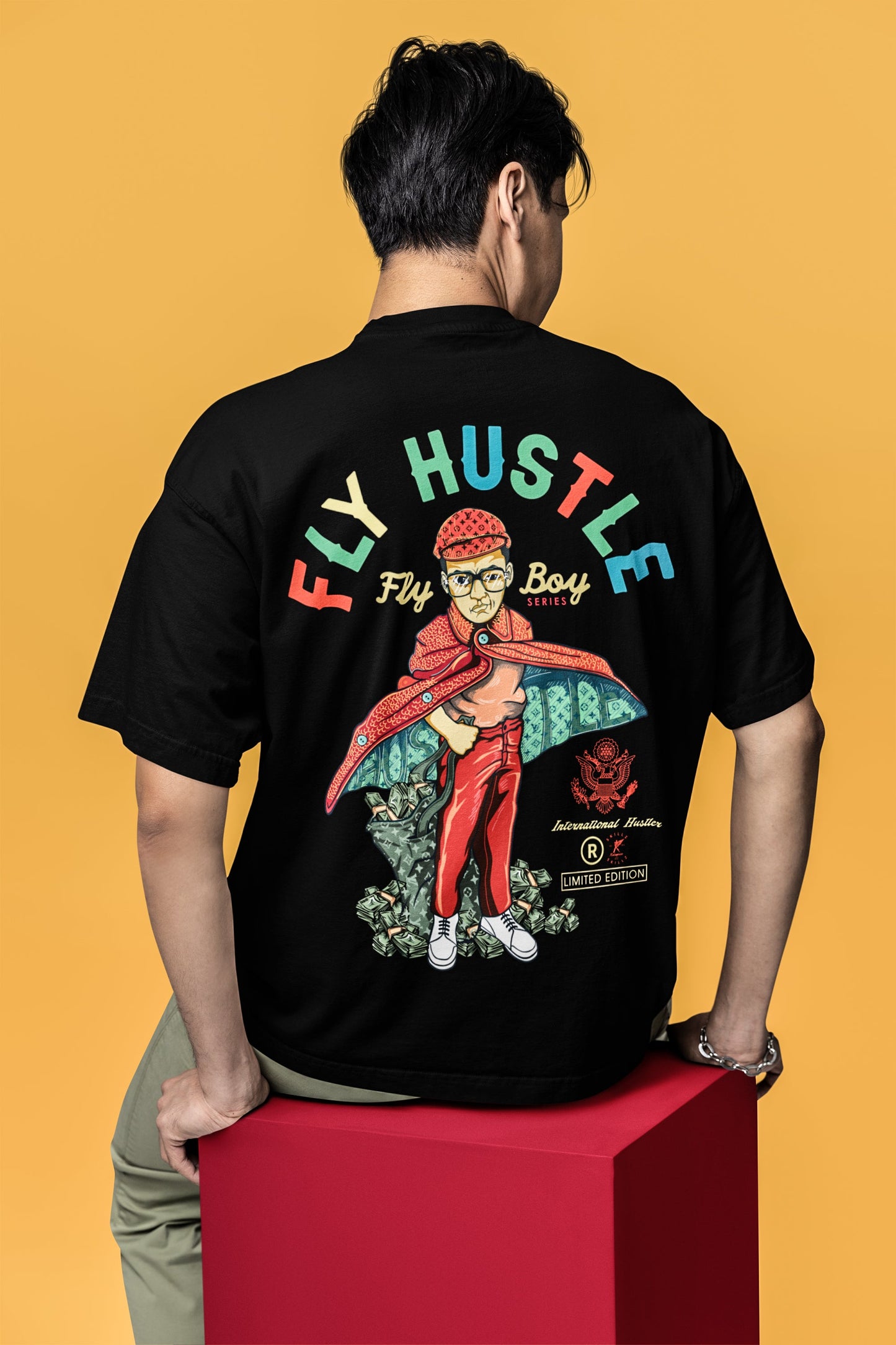 "Fly Hustle Classic" Limited Edition Uni-Sex Tee