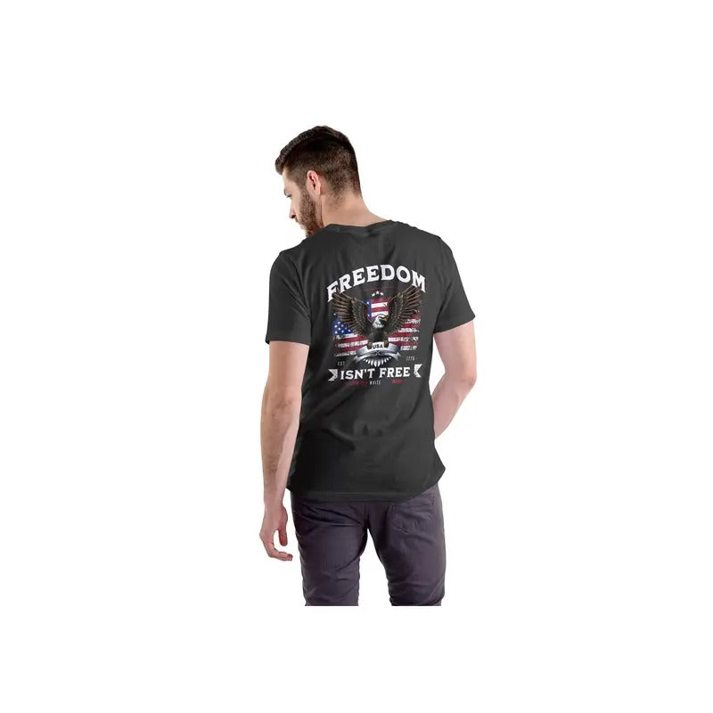 FREEDOM ISN'T FREE, short sleeve shirt Hoodie, Sweatshirt | UrbanDripWear.com