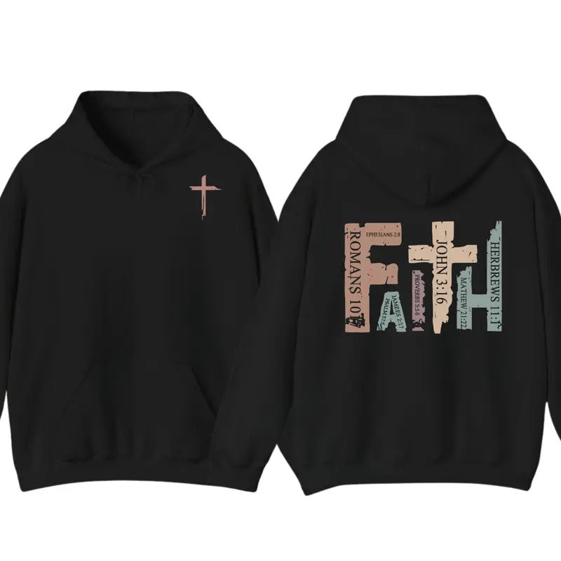 Faith Hoodie and T-Shirt, Christian Gifts, Unisex Hoodie For Men For Women Sweatshirt | UrbanDripWear.com