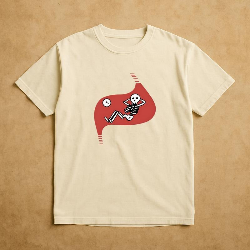 Falin Skeleton Shirt, Dungeon Meshi Shirt, Delicious Dungeon Tshirt, Anime Shirt, Japanese Shirt, Otaku Shirt, Unisex...