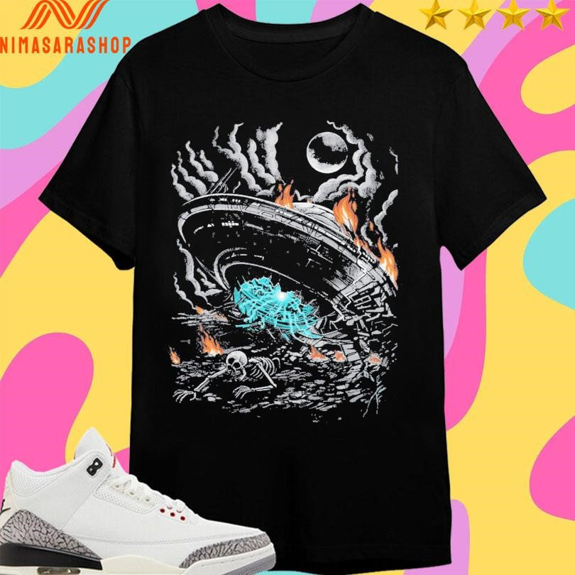Fallen Vessel Flying Saucer Shirts