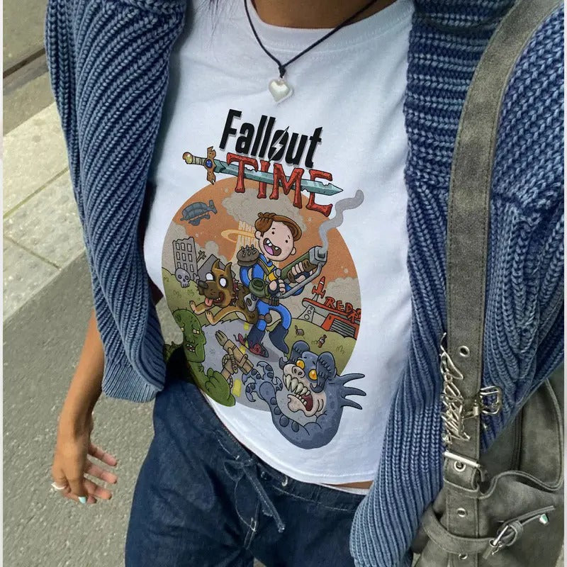 Fallout Time Vintage Unisex Shirt Sweatshirt Hoodie | UrbanDripWear.com