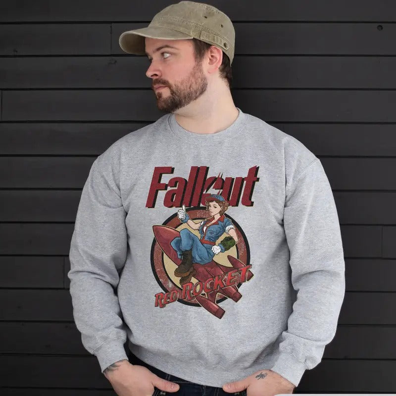 Fallout Vintage Unisex Shirt Sweatshirt Hoodiestyle{n002}2 Hoodie | UrbanDripWear.com
