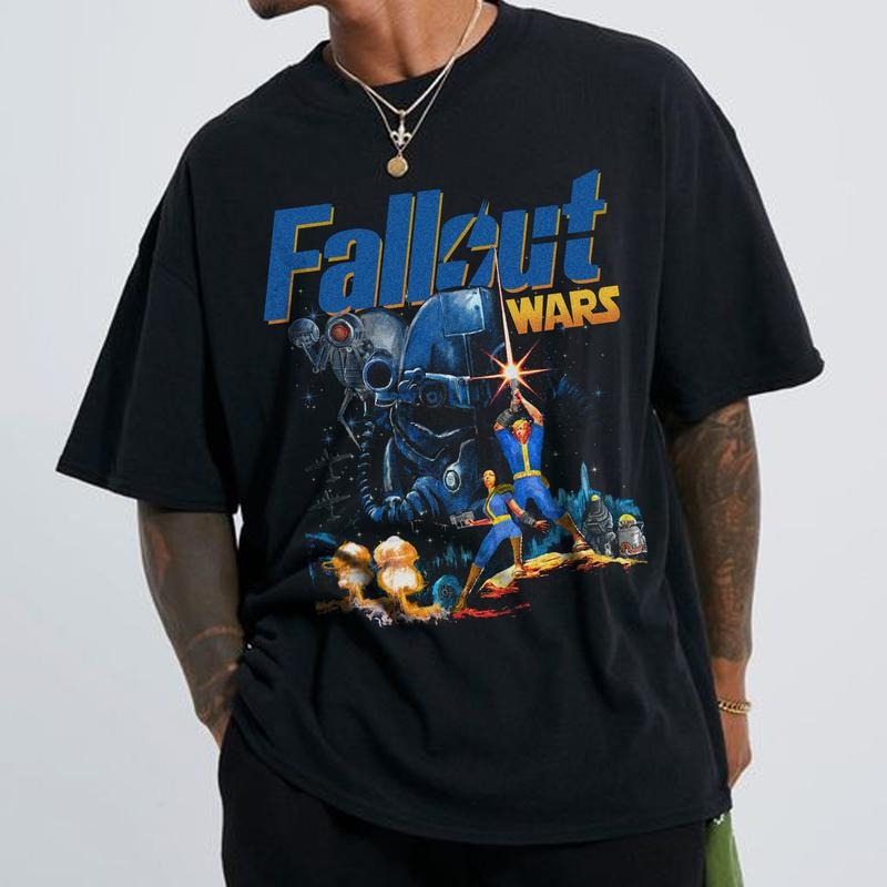 Fallout Wars Vintage Unisex Shirt Sweatshirt Hoodie | UrbanDripWear.com