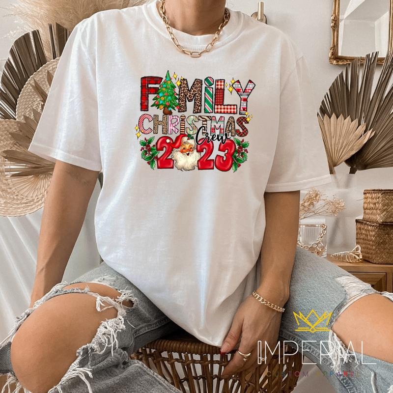 Family Christmas 2023 T-Shirt, Cute Christmas Shirt, Matching Family Christmas Tees Hoodie, Sweatshirt | UrbanDripWear.com