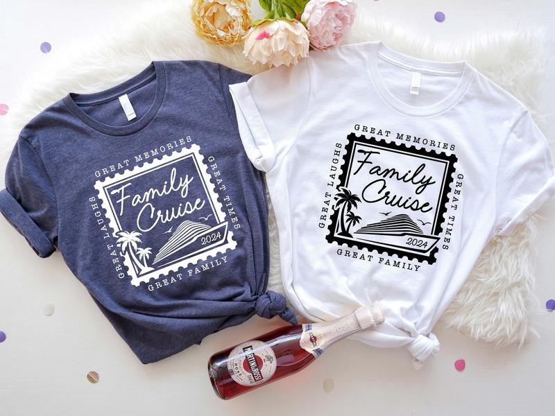 Family Cruise 2024 Shirt, Family Matching Vacation T-shirt, Unisex Cursing Trip Short Sleeve, Cruise Squad Shirt, Summer...