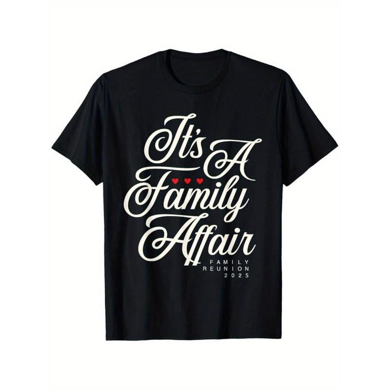 Family Reunion 2025 Funny Matching Group T-Shirt