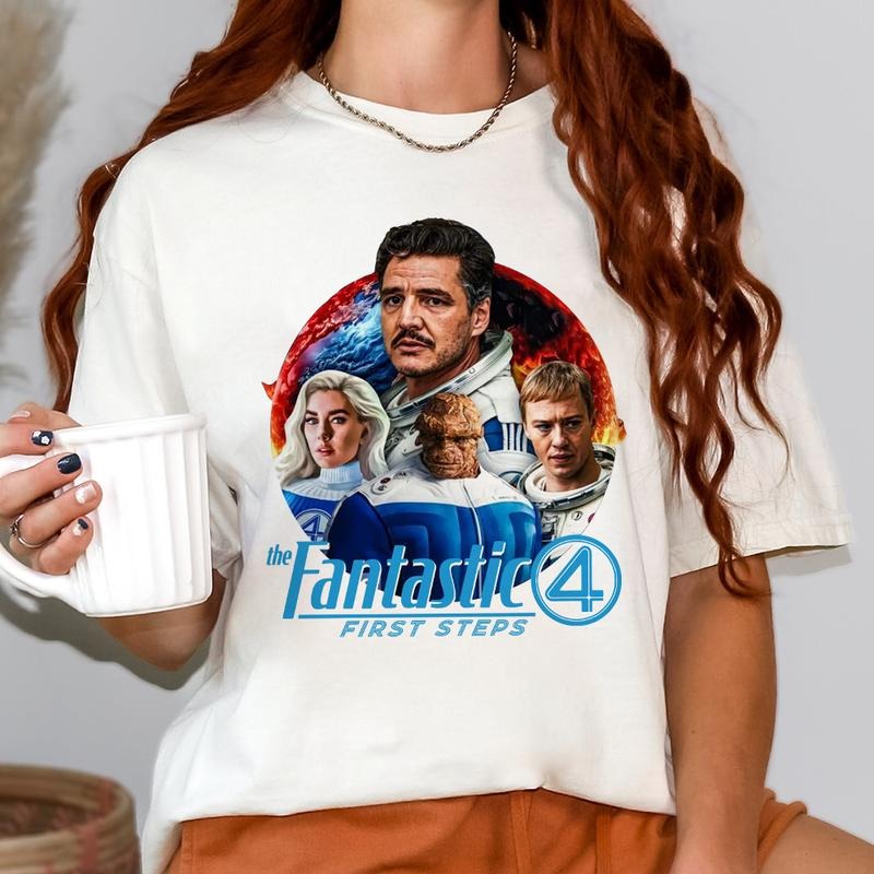 Fantastic 4 First Steps T-Shirt, Movie Sweatshirt Hoodie | UrbanDripWear.com