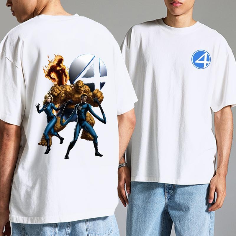 Fantastic Four Shirt, Superhero T-Shirt, Fantastic 4 Tee, Mar Studio Superhero Tee Hoodie, Sweatshirt | UrbanDripWear.com
