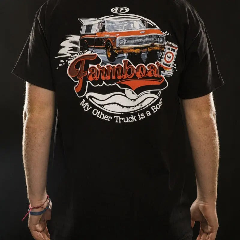 Farmboat - My Other Truck Is A Boat - Tshirt vintage  shirts Crewneck Cotton Hoodie, Sweatshirt | UrbanDripWear.com