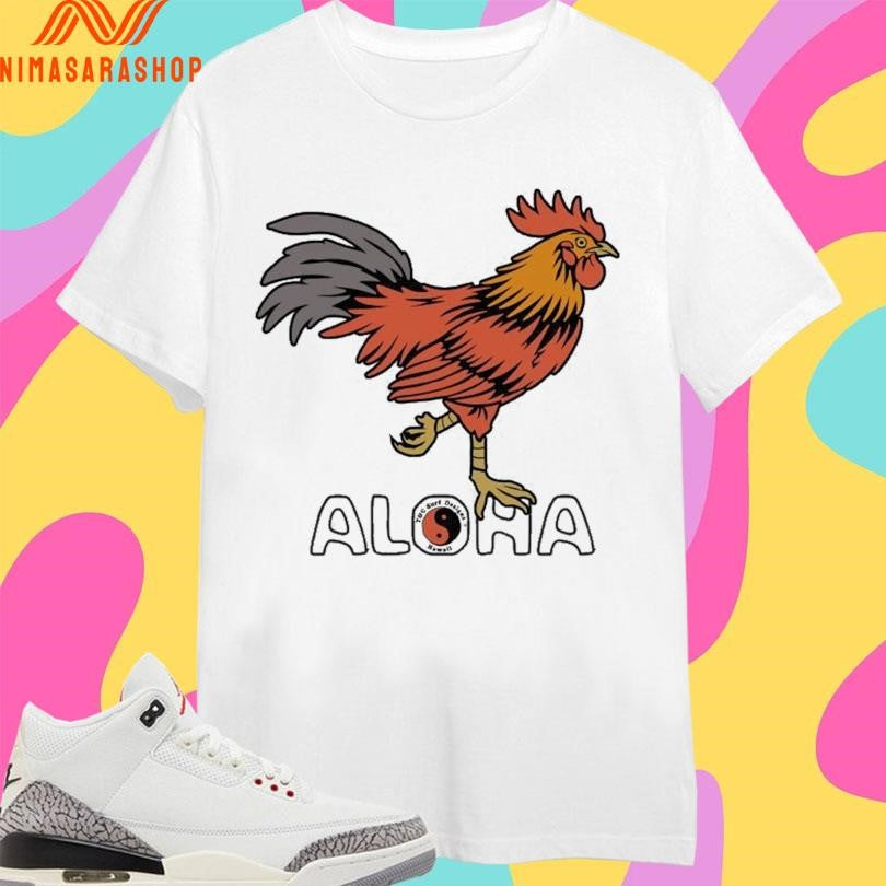 Fast Food Jersey Chicken Aloha Shirts