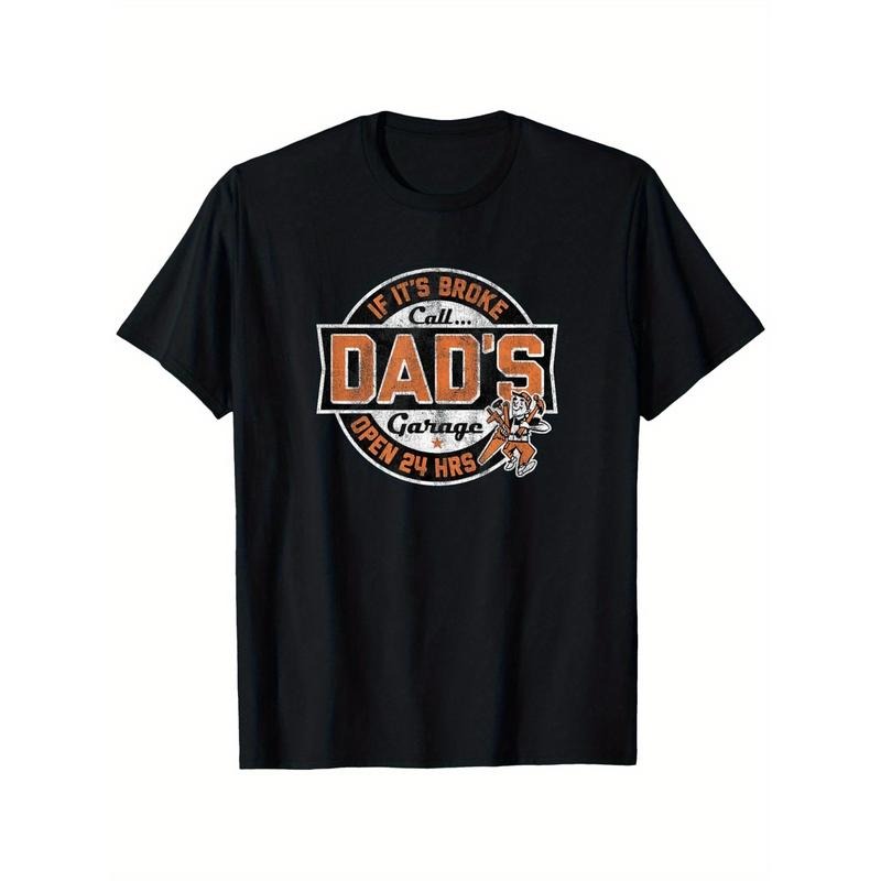 Father's Day "If It's Broke, Call Dad's Garage" Graphic T-Shirt