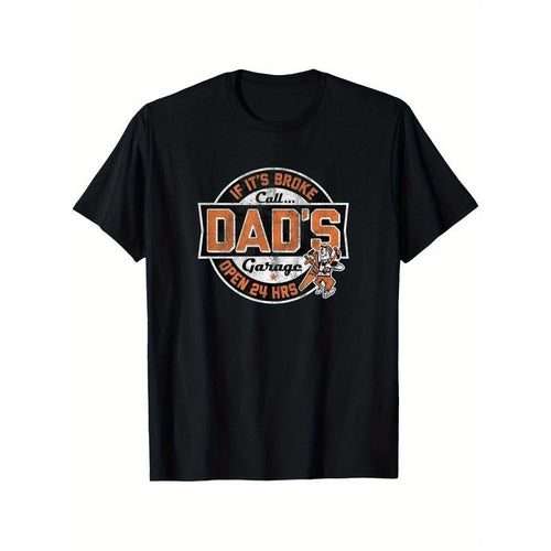 Father's Day "If It's Broke, Call Dad's Garage" Graphic T-Shirt