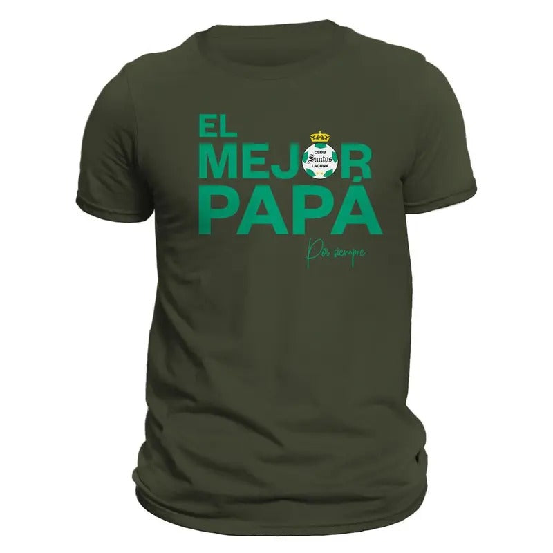 Father's Day Santos Laguna El Mejor Papá Por Siempre T-Shirt Hoodie, Sweatshirt | UrbanDripWear.com
