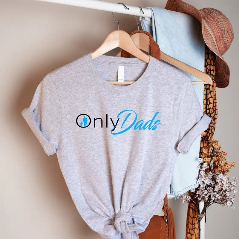 Fathers Day Shirt, Only Dads Funny Dad Shirt, Fathers Day Gift Fabric Menswear Hoodie, Sweatshirt | UrbanDripWear.com