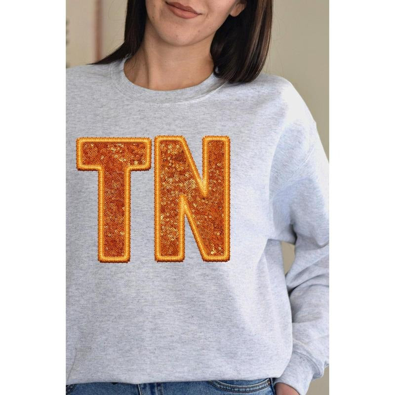 Faux Sequin TN Unisex NuBlend Crew Sweatshirt T-Shirts, Hoodie | UrbanDripWear.com