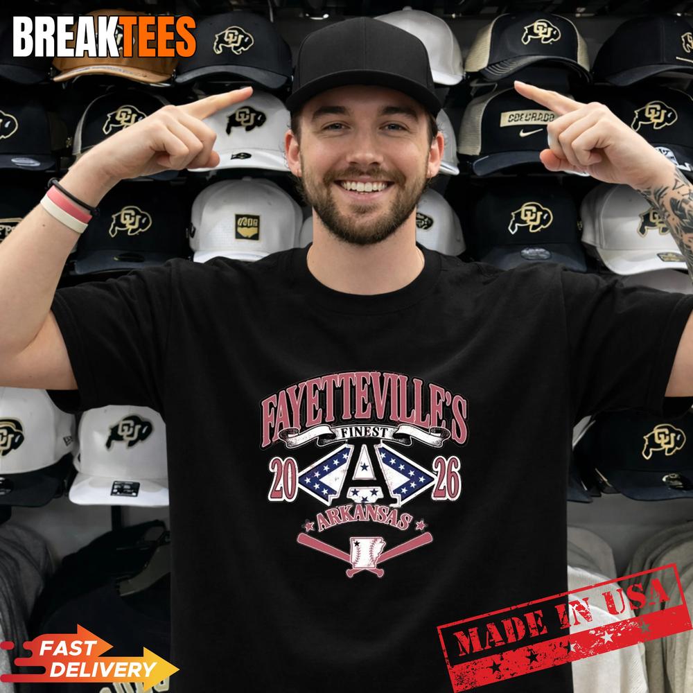 Fayettevilles Finest Baseball T-Shirt