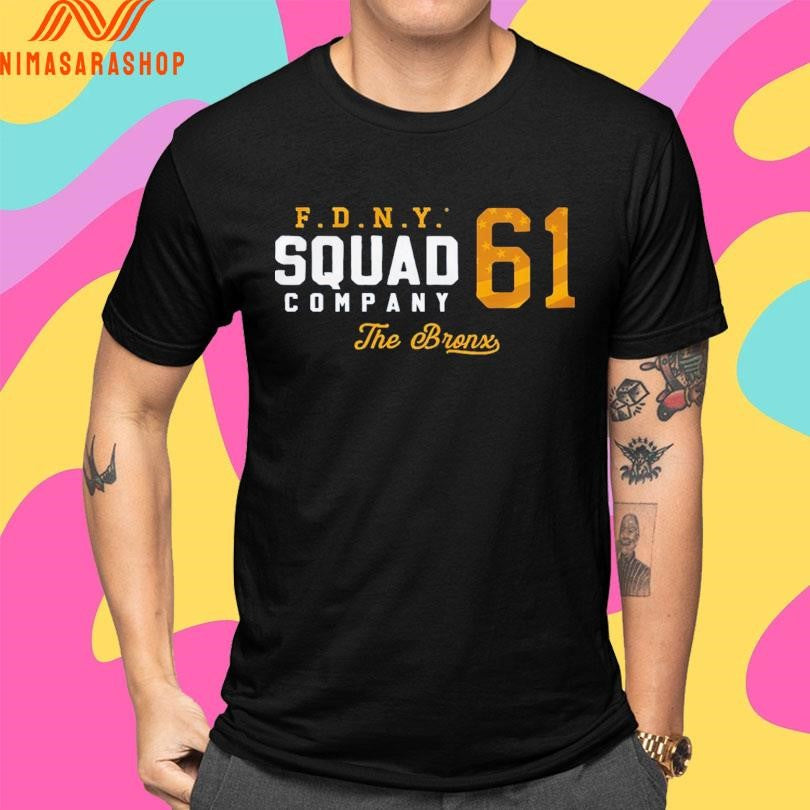 Fdny Squad Company 61 The Bronx Shirts