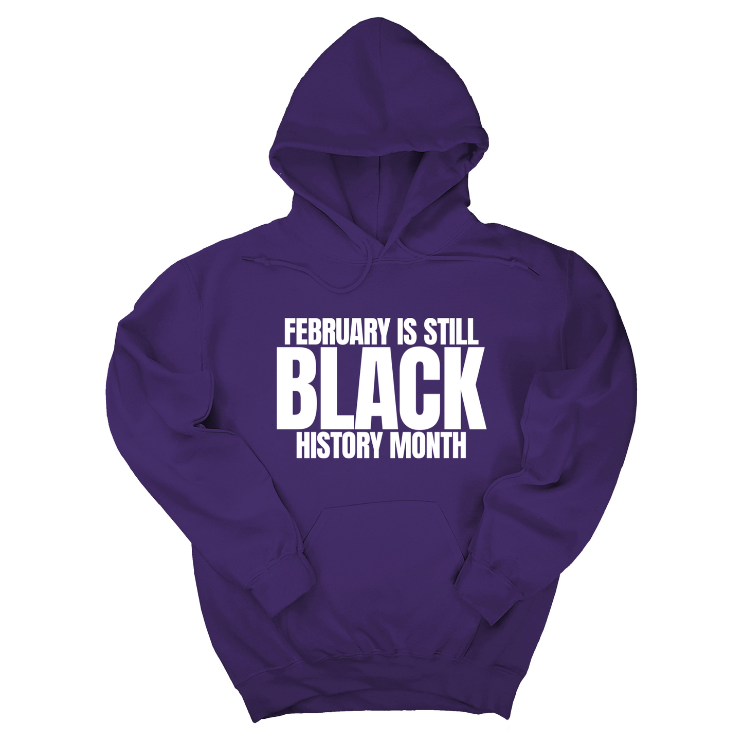 February is Still Black History Month Unisex Hoodie