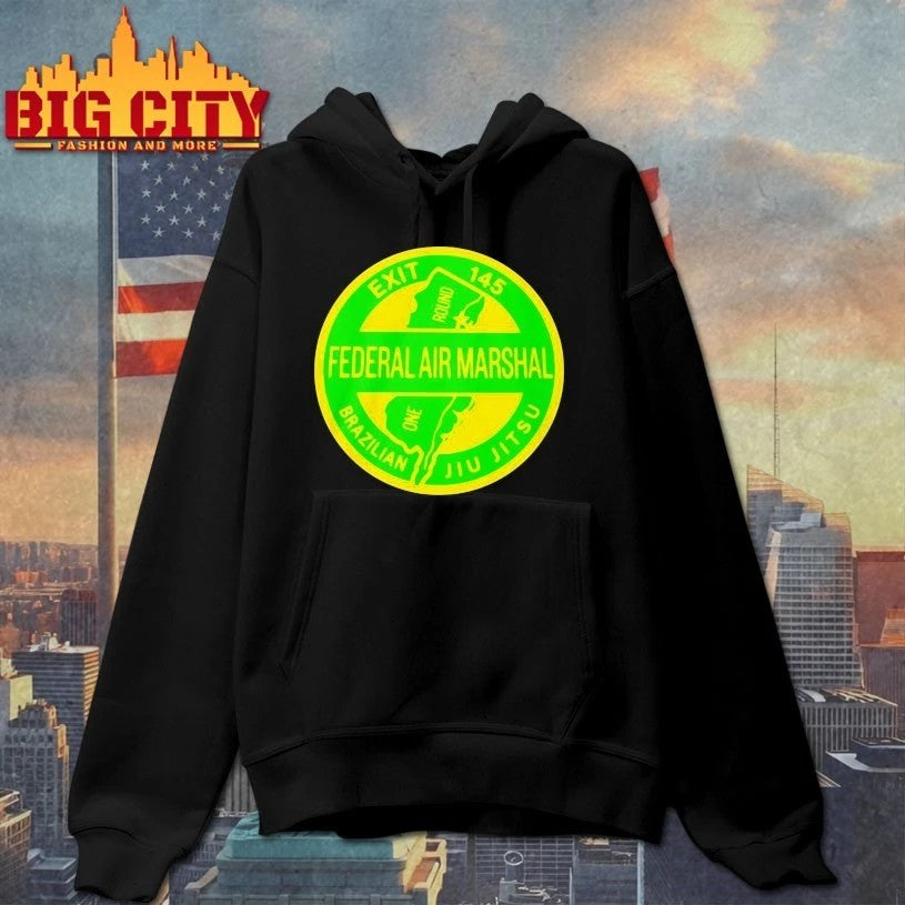 Federal Air Marshal Brazilian Jiu Jitsu Exit 145 T-shirt