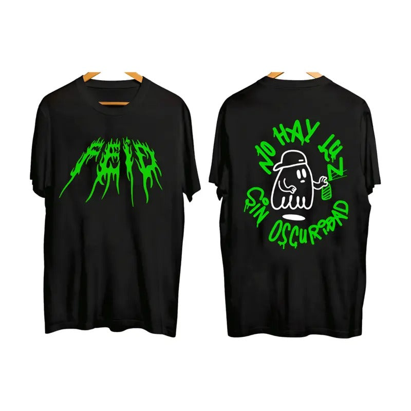Feeid Ferxxo T-Shirt, Feeid Mor No Le Temas A La Oscuridad Shirt, Colombian Singer Merch Hoodie, Sweatshirt