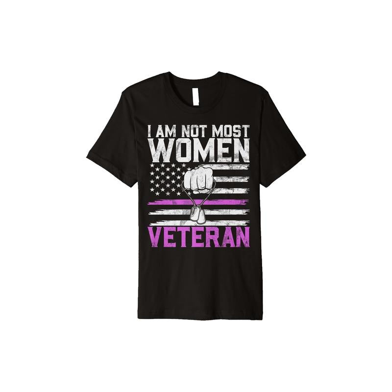 Female Veteran Veteran'S Day Women Veteran Soldier Patriotic Premium T-shirt Hoodie, Sweatshirt | UrbanDripWear.com
