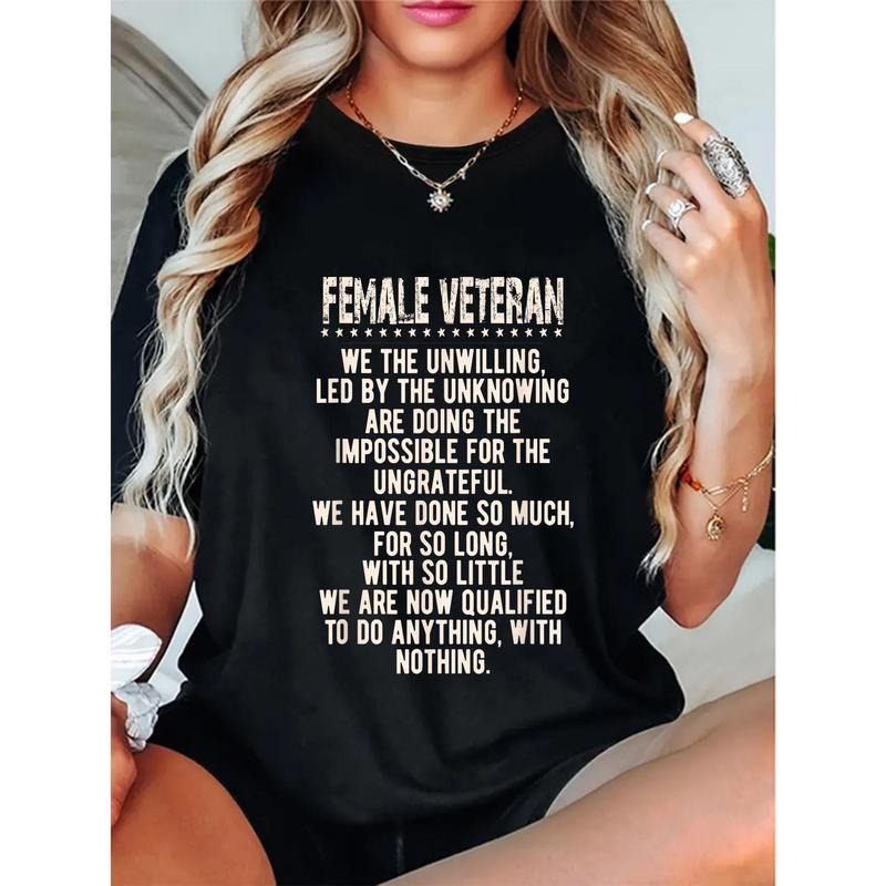 Female Veteran Woman Combat Patriotic T-Shirt Hoodie, Sweatshirt | UrbanDripWear.com