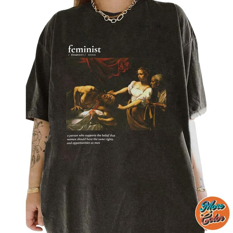 Feminism Movie Shirts, Cotton Unisex T-Shirt, Crew Neck, Size S- 3XL, Menswear Top, Womenswear Top Underwear Streetwear...