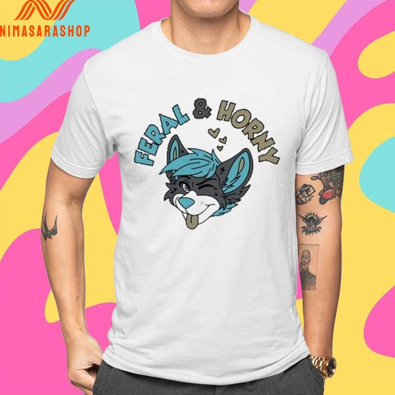 Feral And Horny Cartoon 2026 Shirts