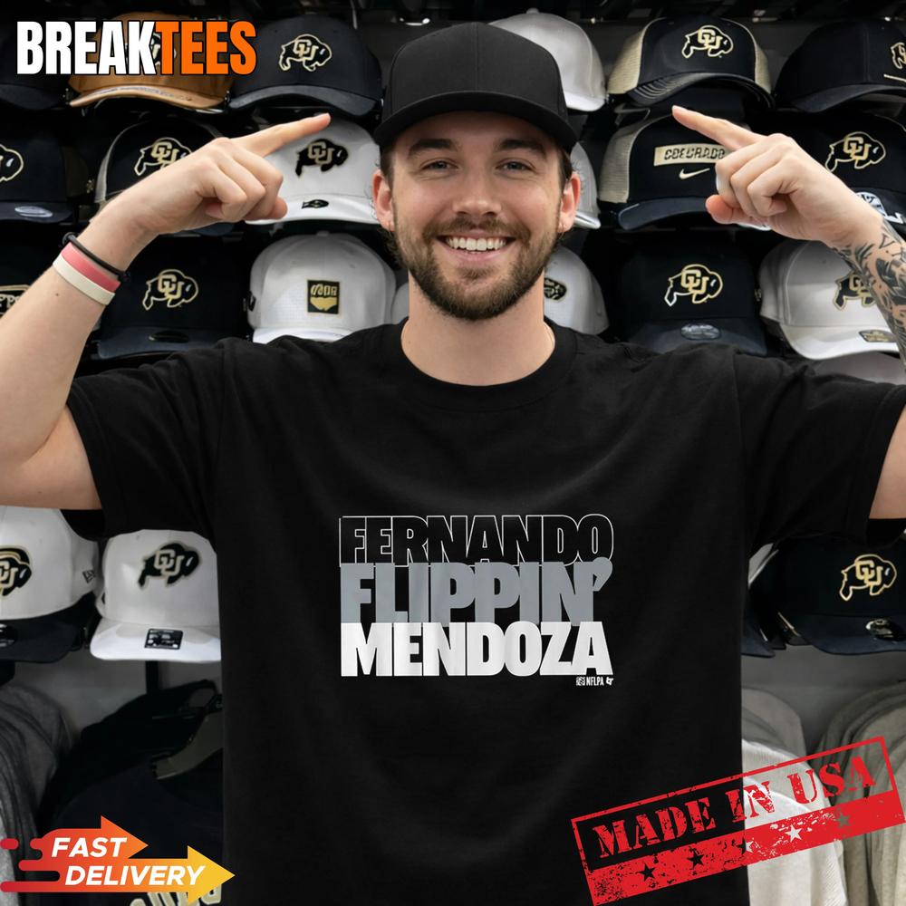 Fernando Flippin’ Mendoza NFLPA Shirt