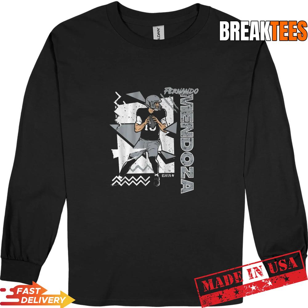 Fernando Mendoza Vegas 90s Style NFLPA Shirt