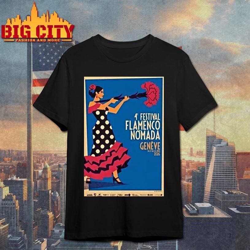 Festival Flamenco Nomada Tour Jan 26 2026 Shirt