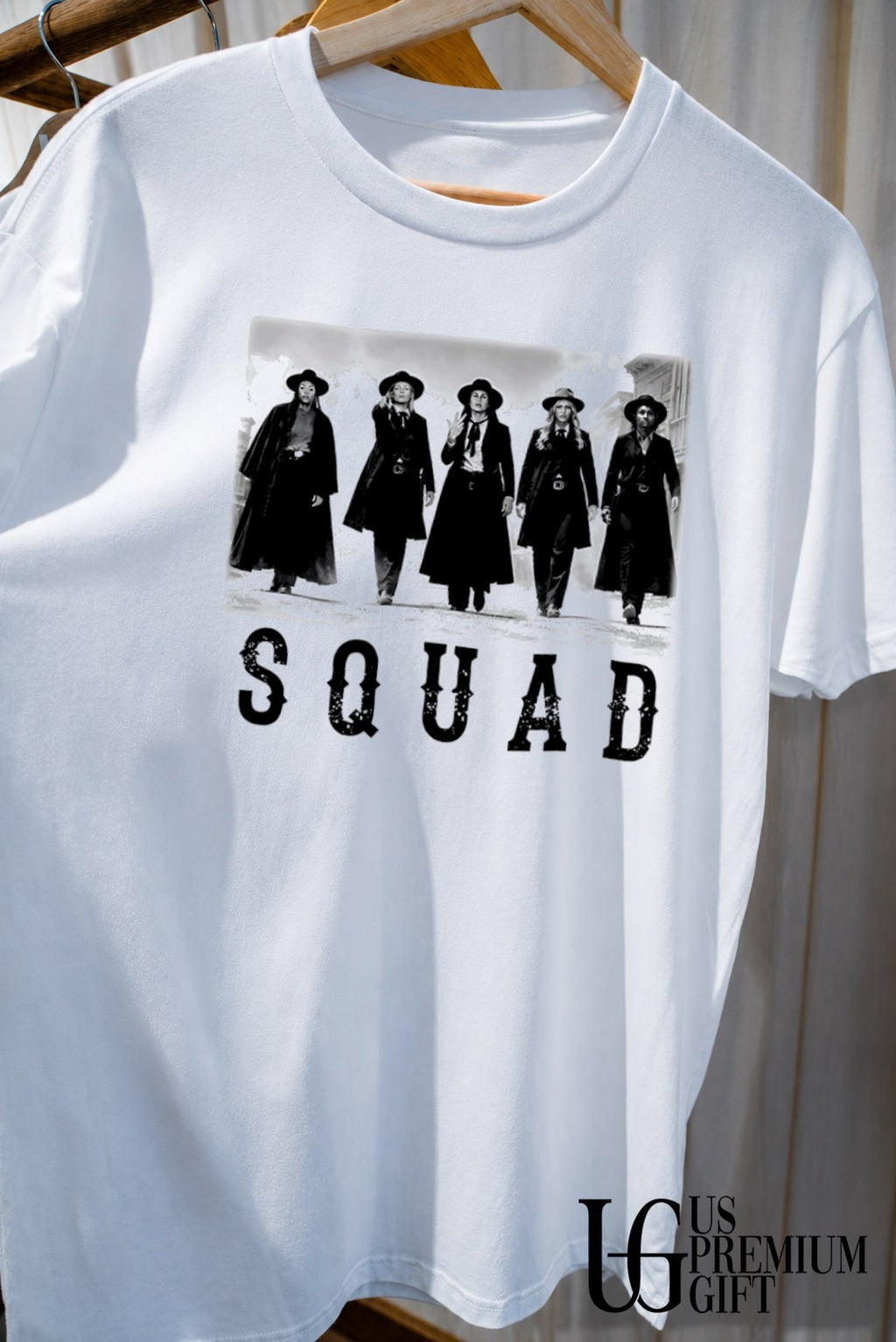 Feverstone B&W Female Outlaw Squad shirt