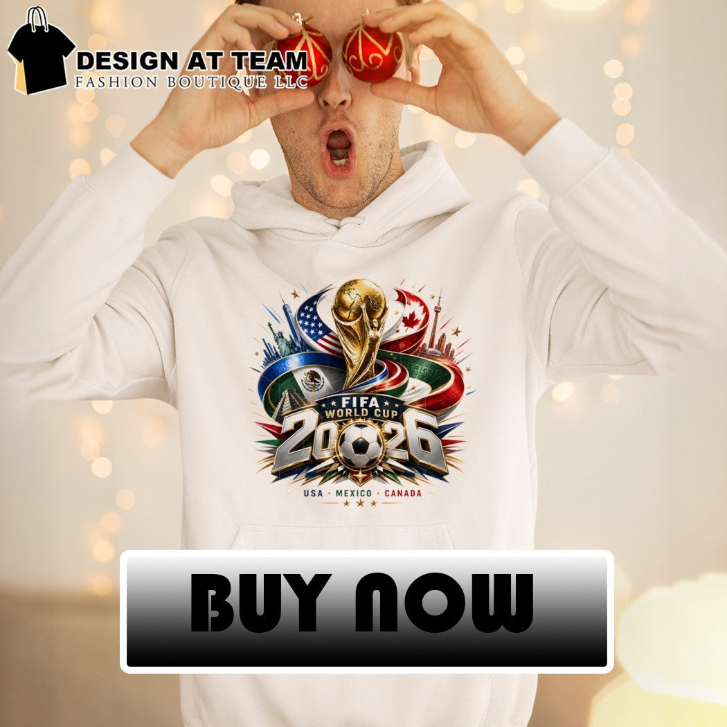 Fifa USA Mexico Canada Soccer World Cup 2026 One Nation One Team shirt