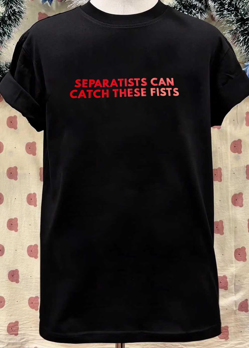 Fight Club Apparel Separatists Can Catch These Fists T-Shirt