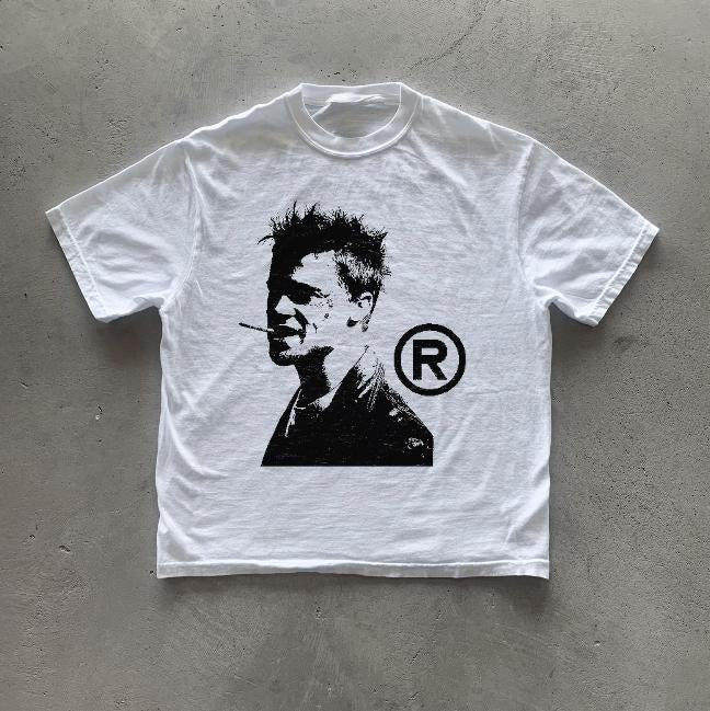 Fight Club T-Shirt, Unisex Graphic Tees Gothic Grunge Y2k Emo Scene Amity Affliction Style Clothes Menswear Womenswear...