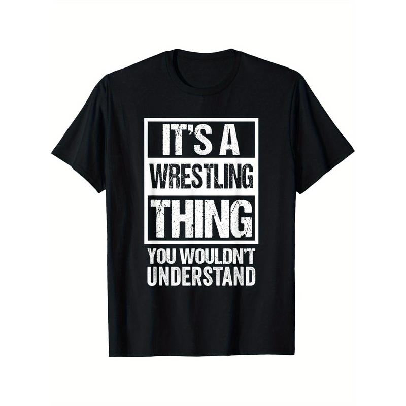 Fan/Fighter T-Shirt - It's A Wrestling Thing You Wouldn't Understand Made in USA Hoodie, Sweatshirt | UrbanDripWear.com
