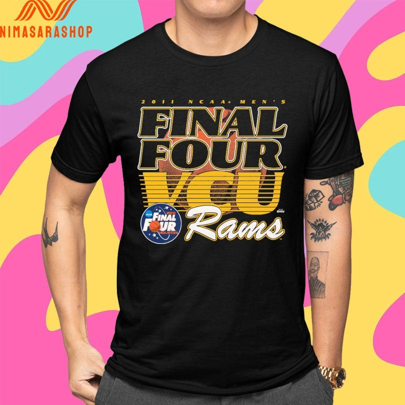 Final Four VCU Rams 2011 ncaa men’s Vintage Basketball Shirts