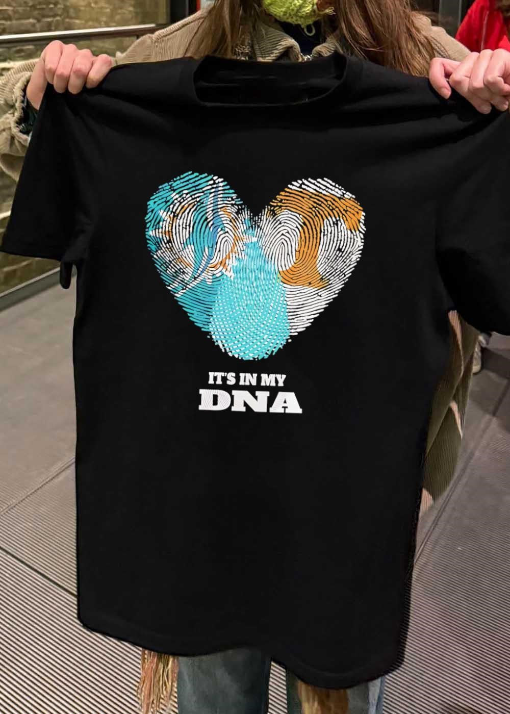 Fingerprint Heart Love It’s in My DNA Shirt