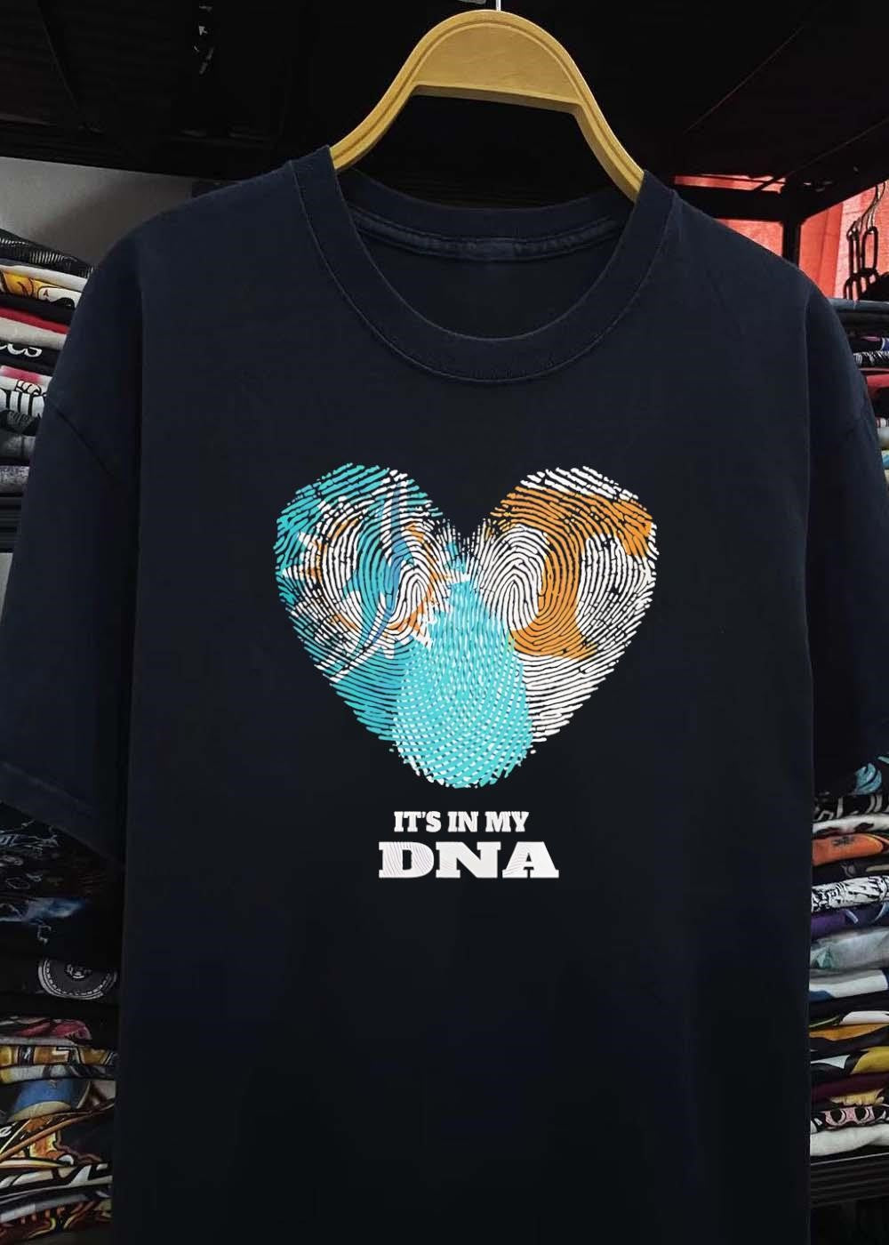Fingerprint Heart Love It’s in My DNA Shirt