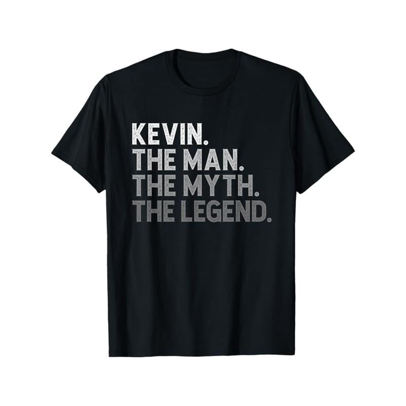 First Name Kevin The Man Myth Legend Personalized Funny T-Shirt made in usa Hoodie, Sweatshirt | UrbanDripWear.com