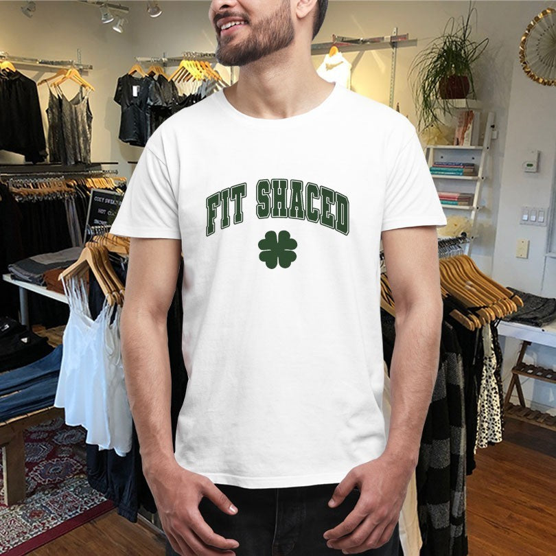 Fit Shaced St. Patricks Day Clover Shirts